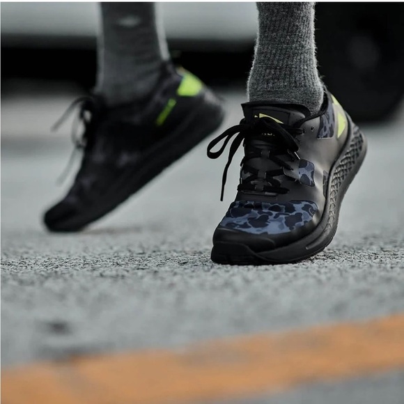 Go Ruck Rough Runner Midnight Frogskin Acid Lime Shoes Running Athletic Sneakers main image 4